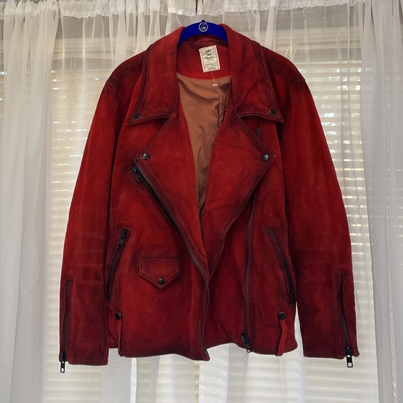 Free People Jealousy Suede Moto Jacket - Picture 5 of 13